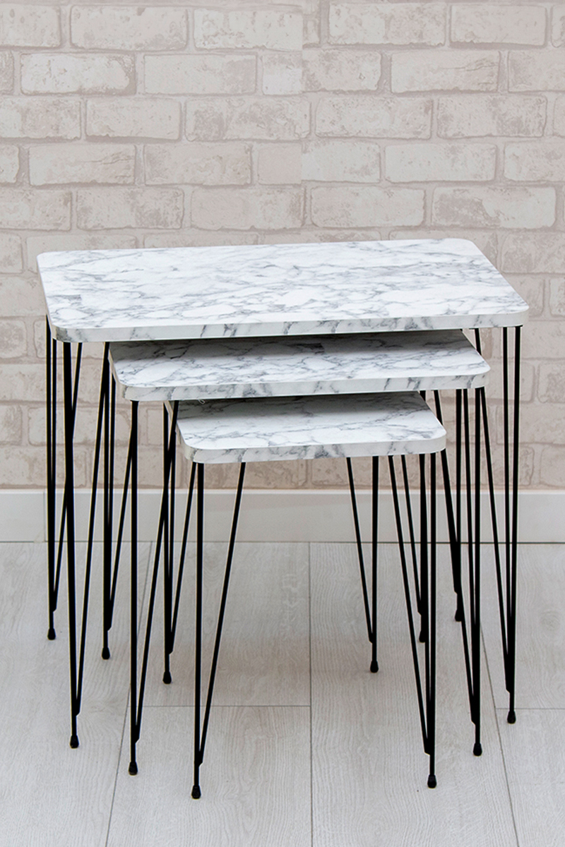 K-277 - 3 Wooden Zigon Coffee Table